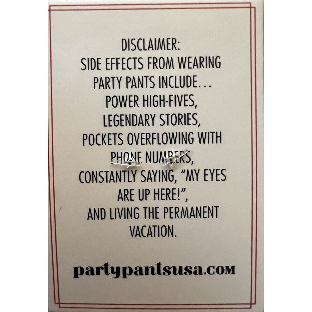 Party Pants Swim Trunks Board Shorts Mens XL Beer Cans Drawstring & Elastic NWT - Picture 8 of 8